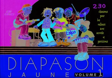 Diapason jaune vol.1 : 230 chansons pour les enfants Visuel